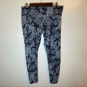 Adidas Grey Cropped Compression Leggings